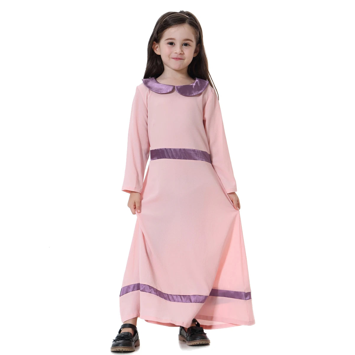 Girls' Long Sleeve School Dress