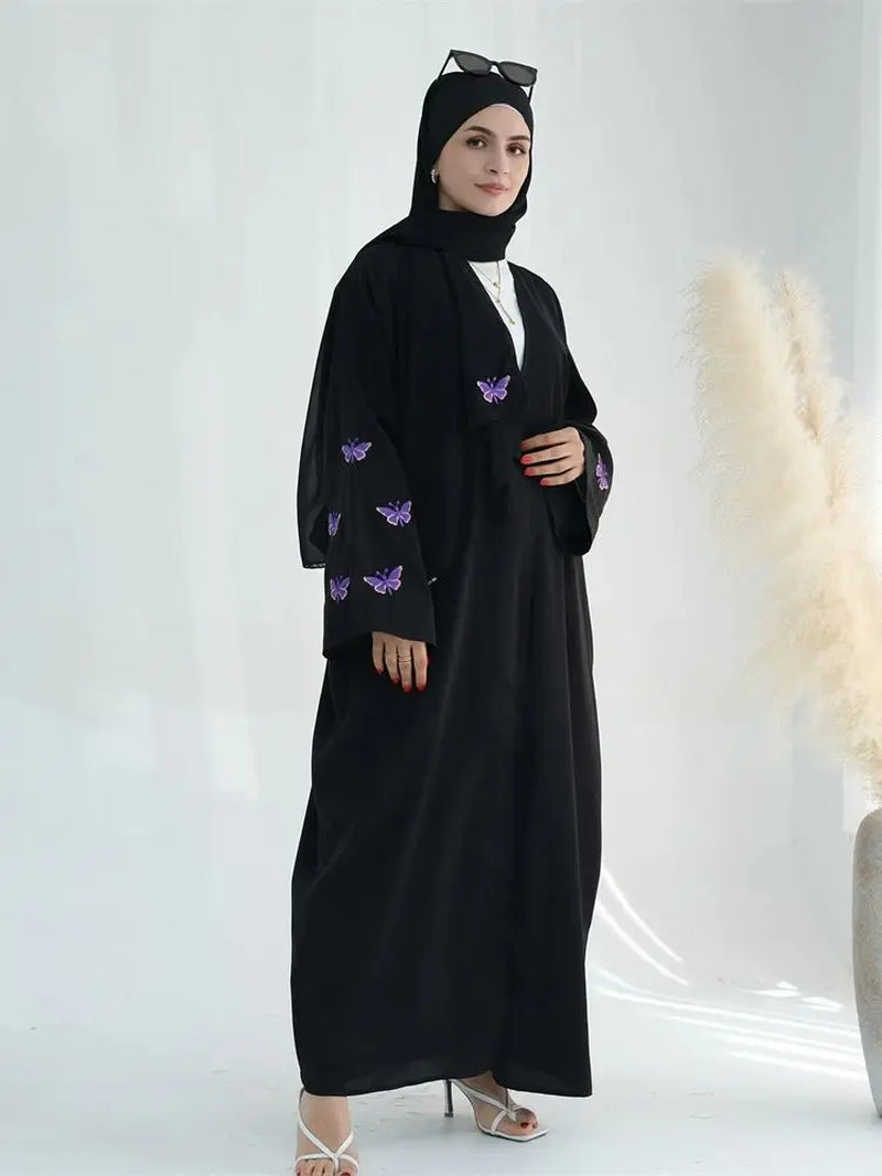 Butterfly Kimono Abaya - Dubai & Turkey Inspired