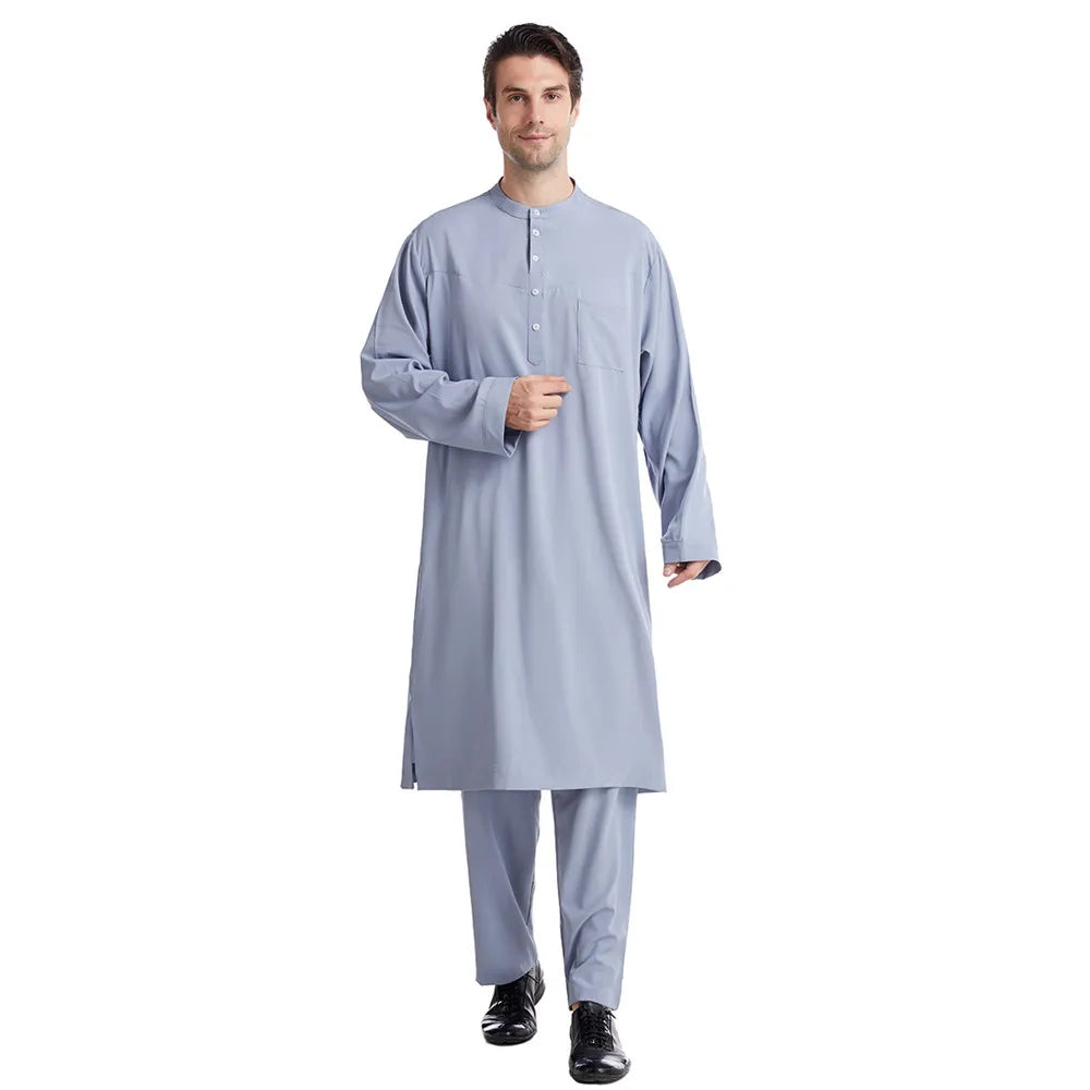 Men's 2-Piece Omani Thobe 