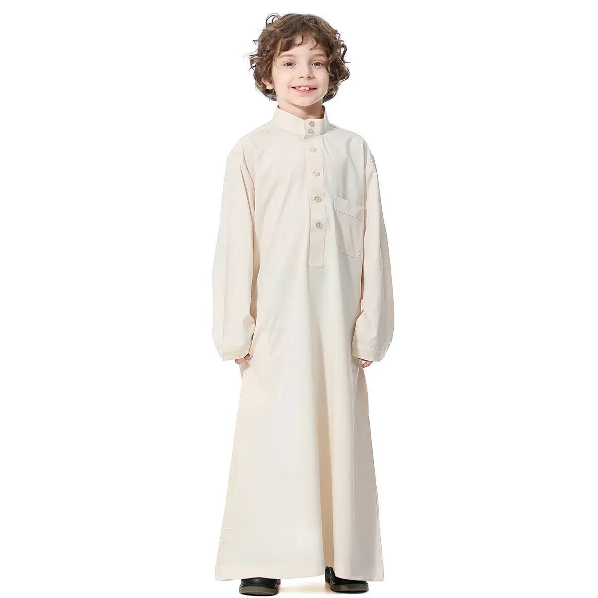  Boys classic buttoned  Dishdasha 