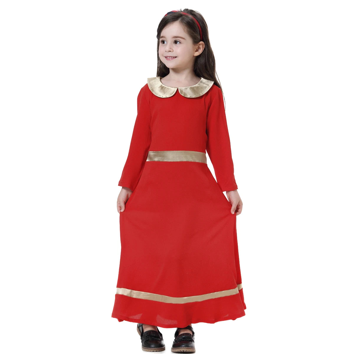 Girls' Long Sleeve School Dress