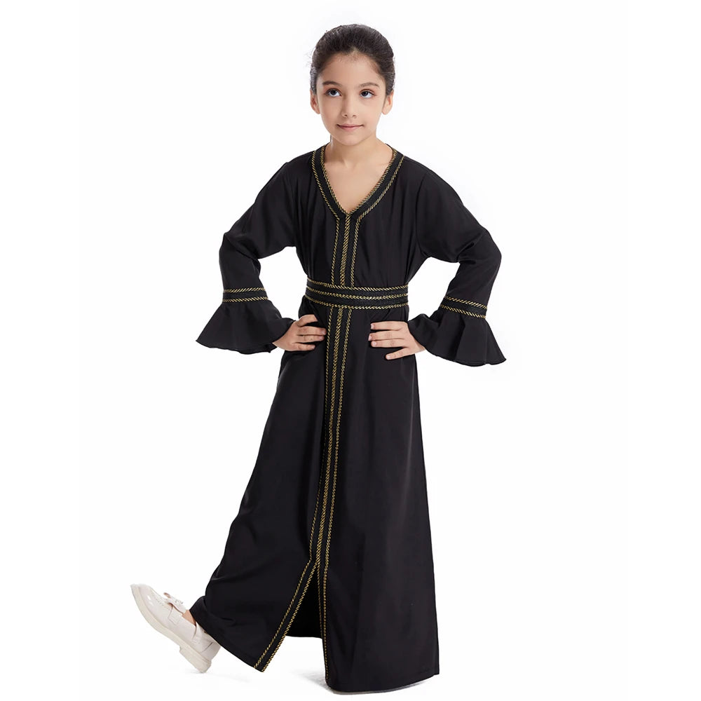 Girls Traditional  Arabian abaya