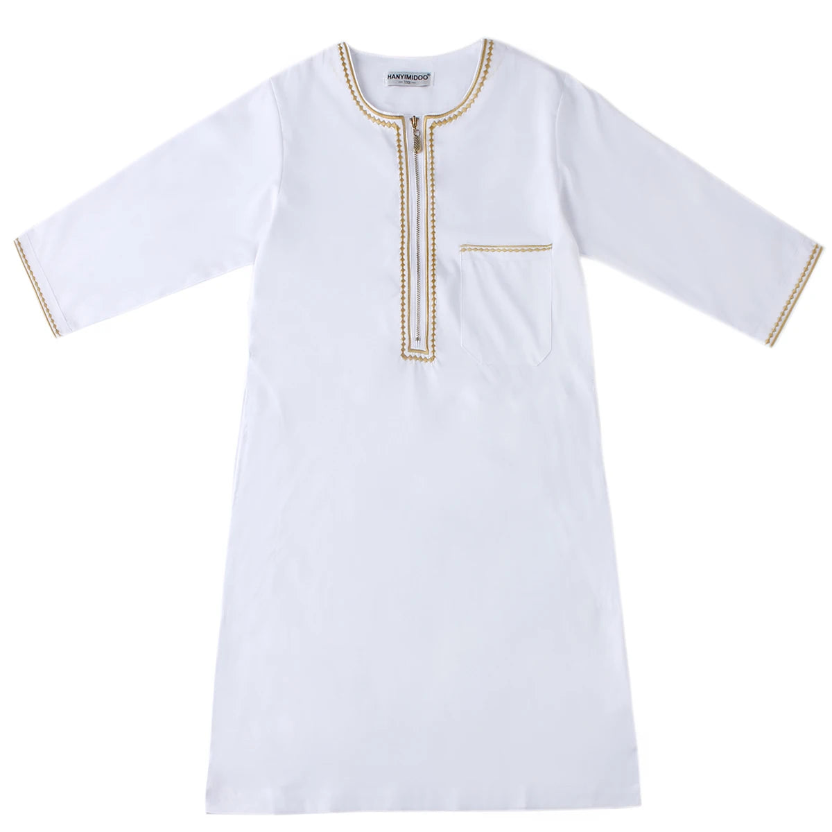 Boys' Saudi Thobe - Jubba Dishdasha Prayer Robe