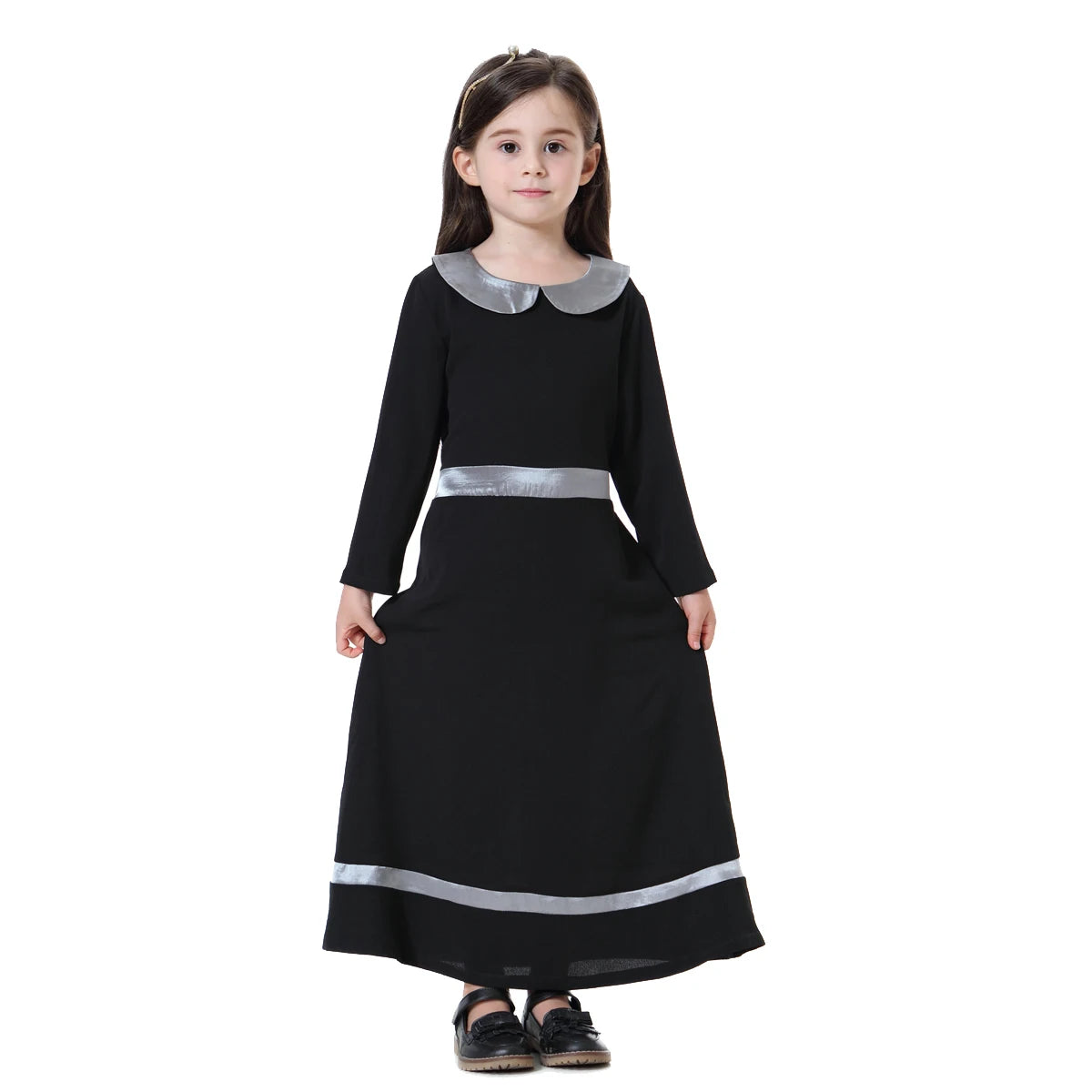 Girls' Long Sleeve School Dress