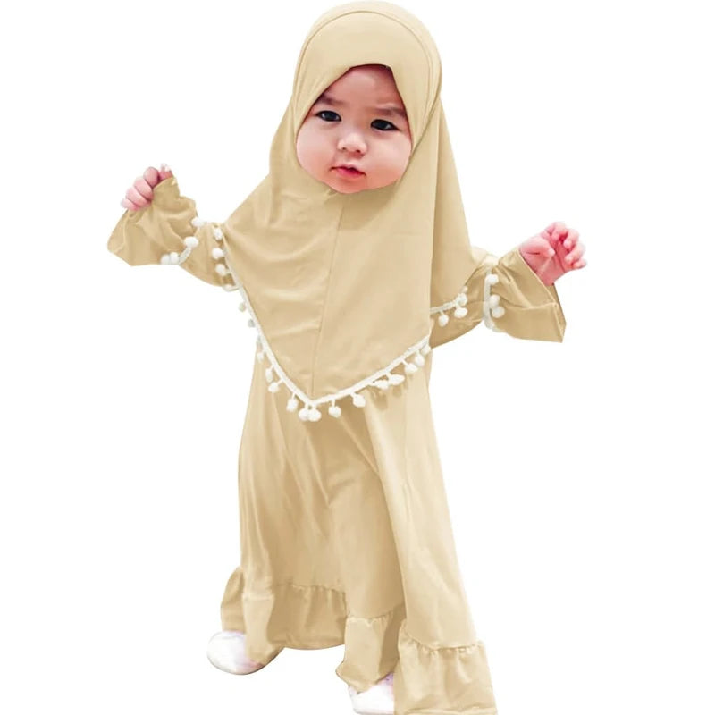 Baby Muslim's Girls' 2-Piece Set