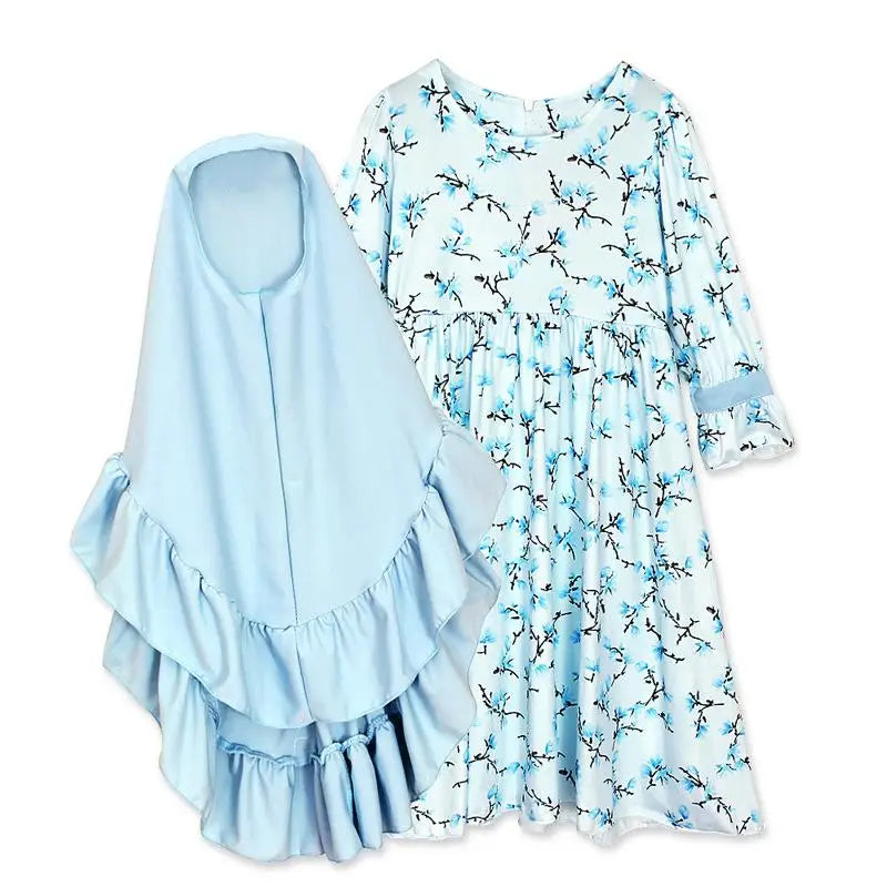 2-Piece Khimar-Dress for Girls