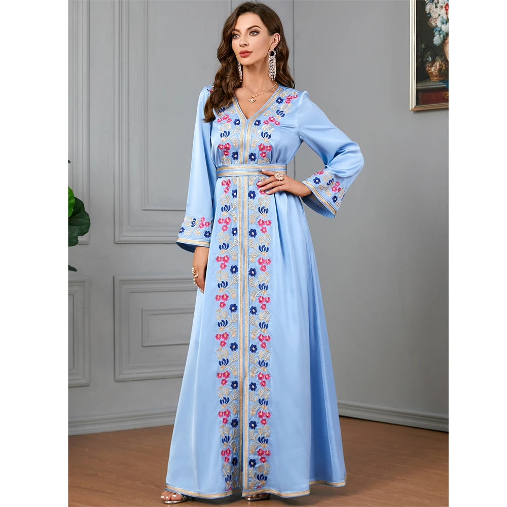 Dubai 2024 Fall-Winter Embroidered Robe