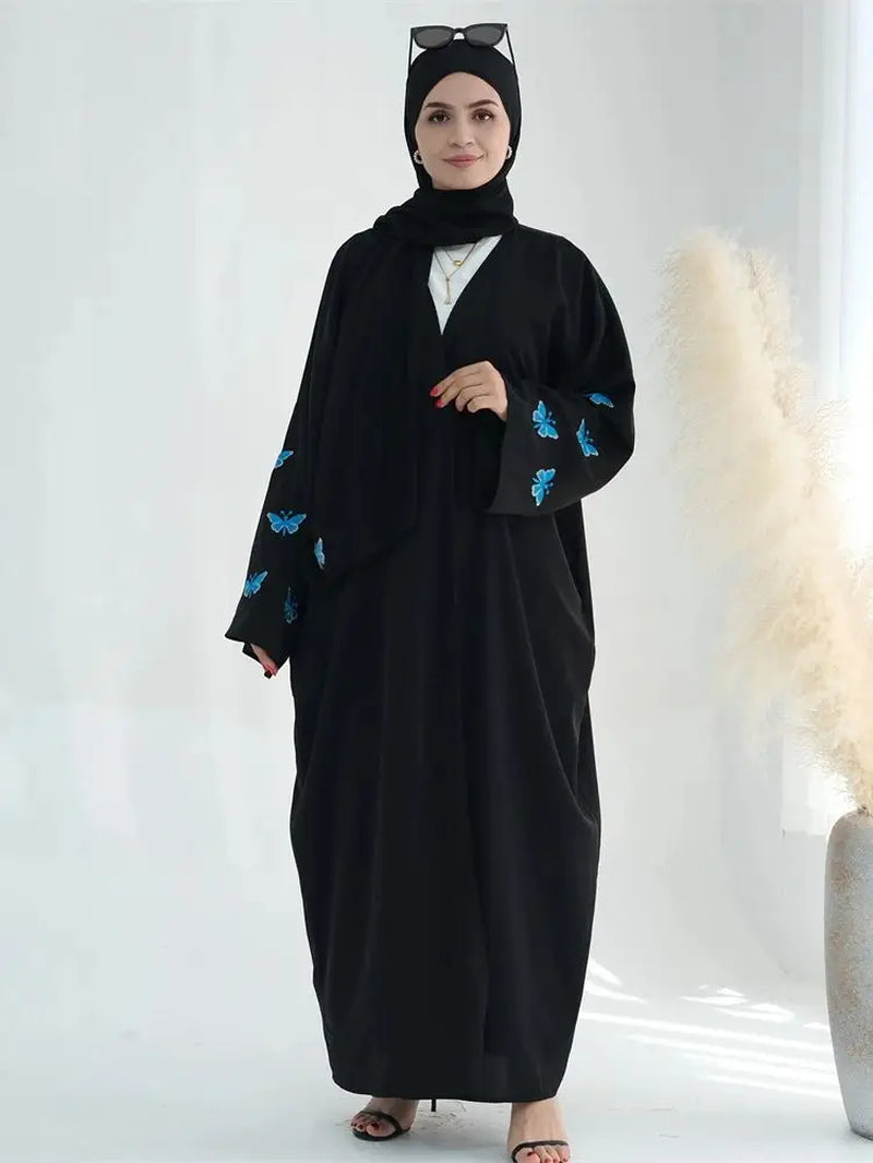 Butterfly Kimono Abaya - Dubai & Turkey Inspired