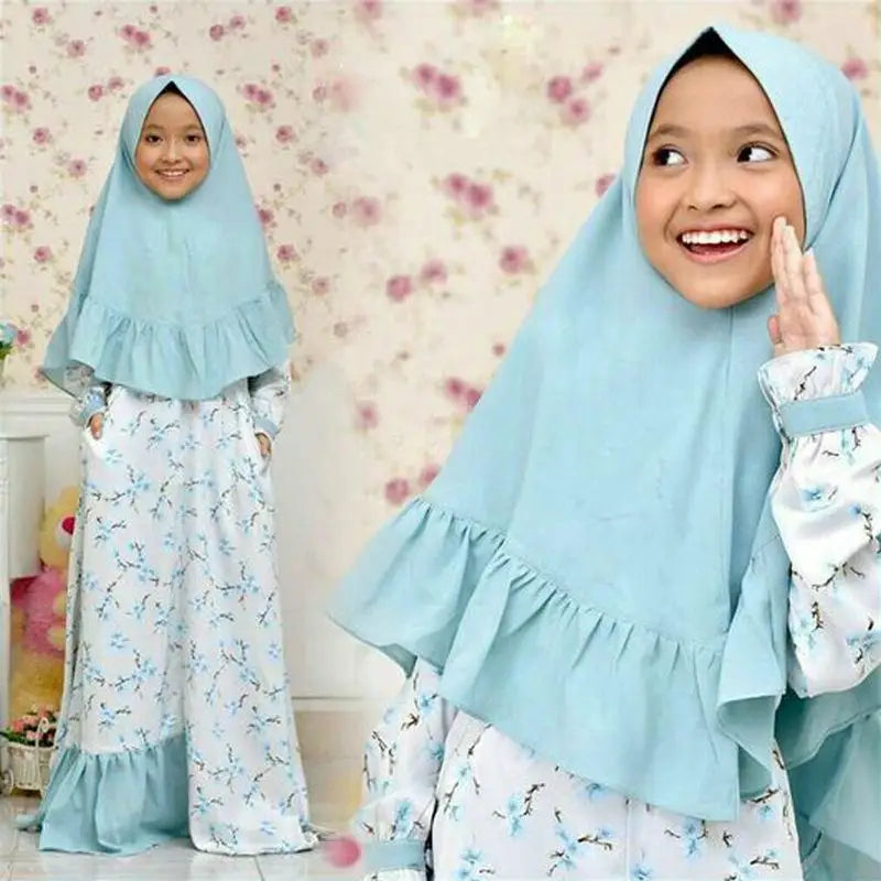 2-Piece Khimar-Dress for Girls