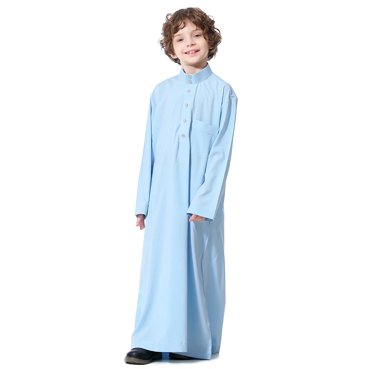  Boys classic buttoned  Dishdasha 